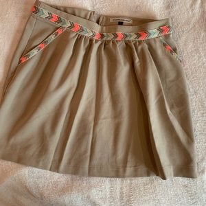 Beige skirt size XS